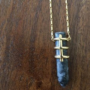 Stella and Dot Gold legend pendant